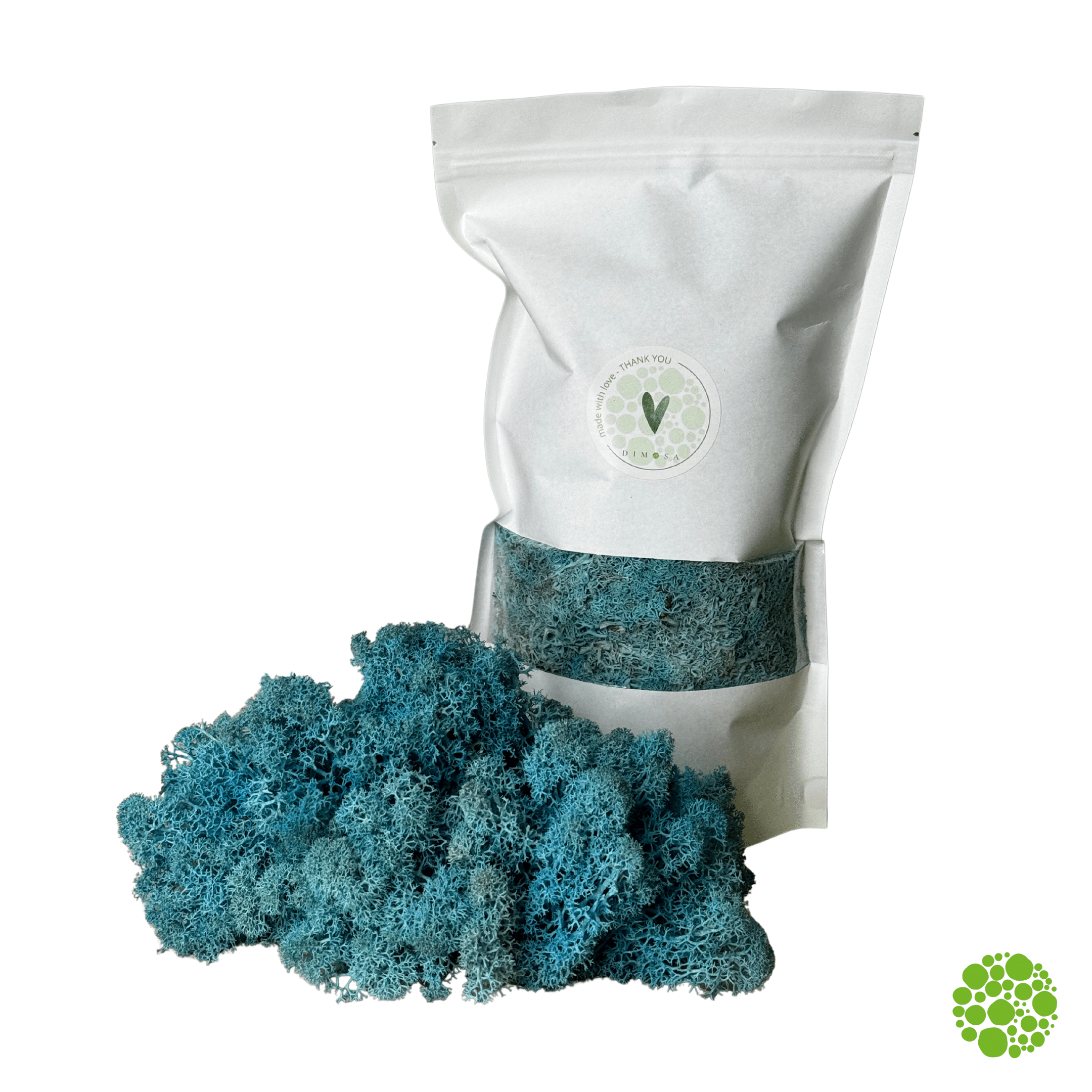 Rentiermoos - light blue – Bild 2