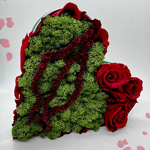 Moosherz „Herzgeflüster"